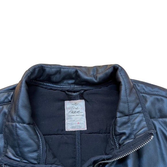 Free People Vegan Leather Jacket - Picture 5 of 5